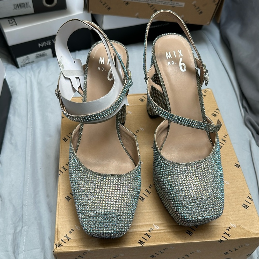 Rhinestone heels!!! Mix no.6